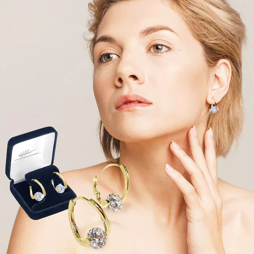 (🔥LAST DAY SALE-66% OFF) CZTICLE®Lymphvity MagneTherapy Germanium Earrings - Image 3