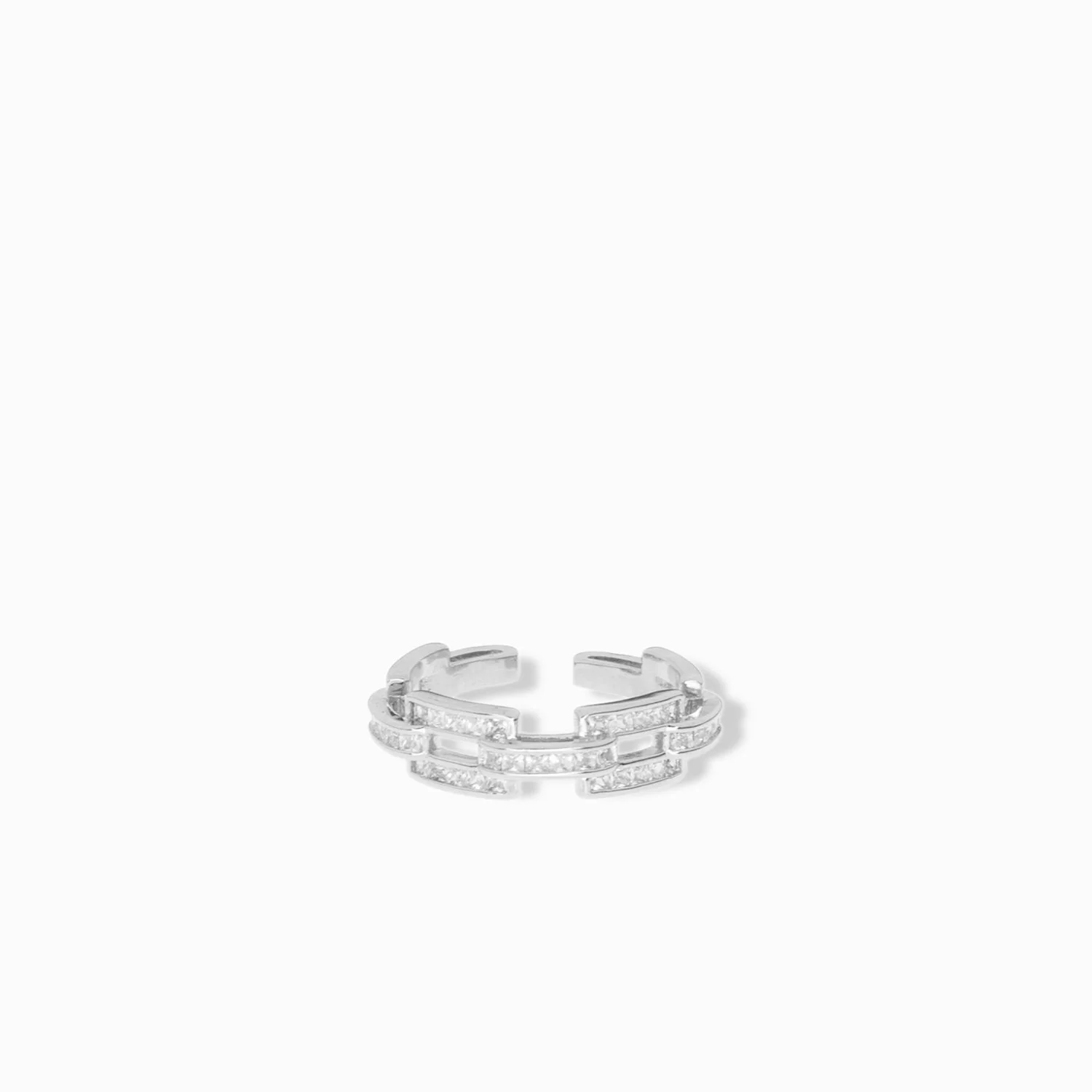 pave link adjustable ring - Image 5